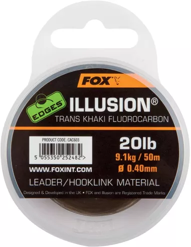 Fox Edges Illusion Leader/Hooklink Material